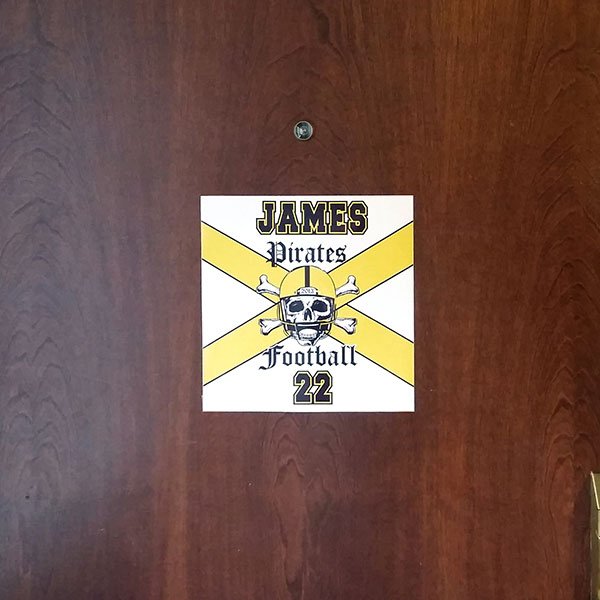 Personalized Door Decals