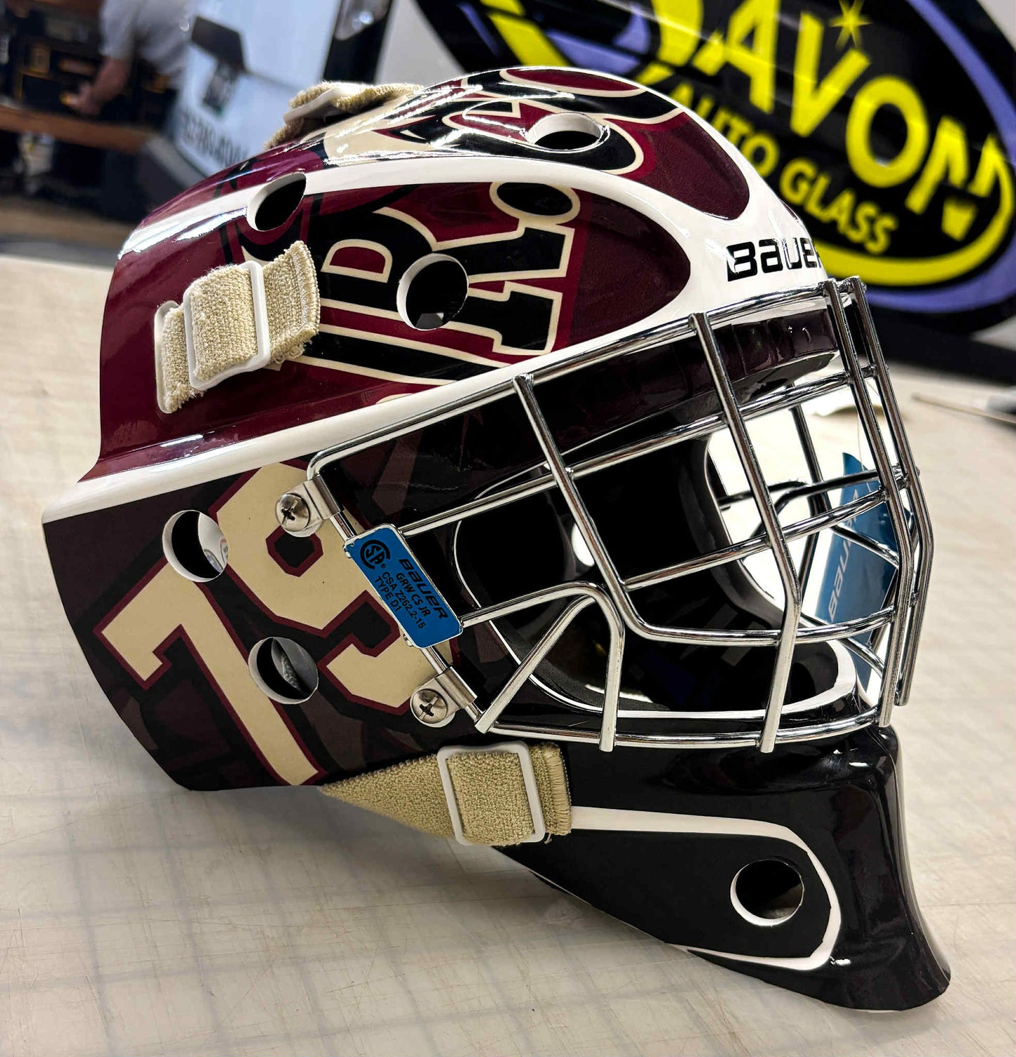 Goalie Helmet Wrap Kit